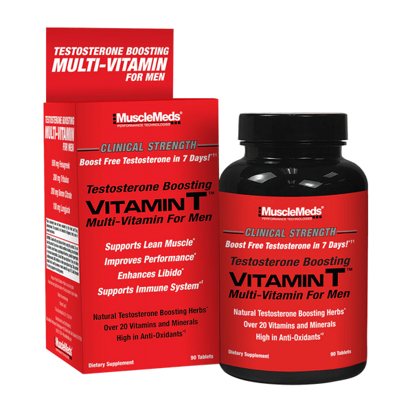 Musclemeds Vitamin T Multi-Vitamin For Men 90 Tablets