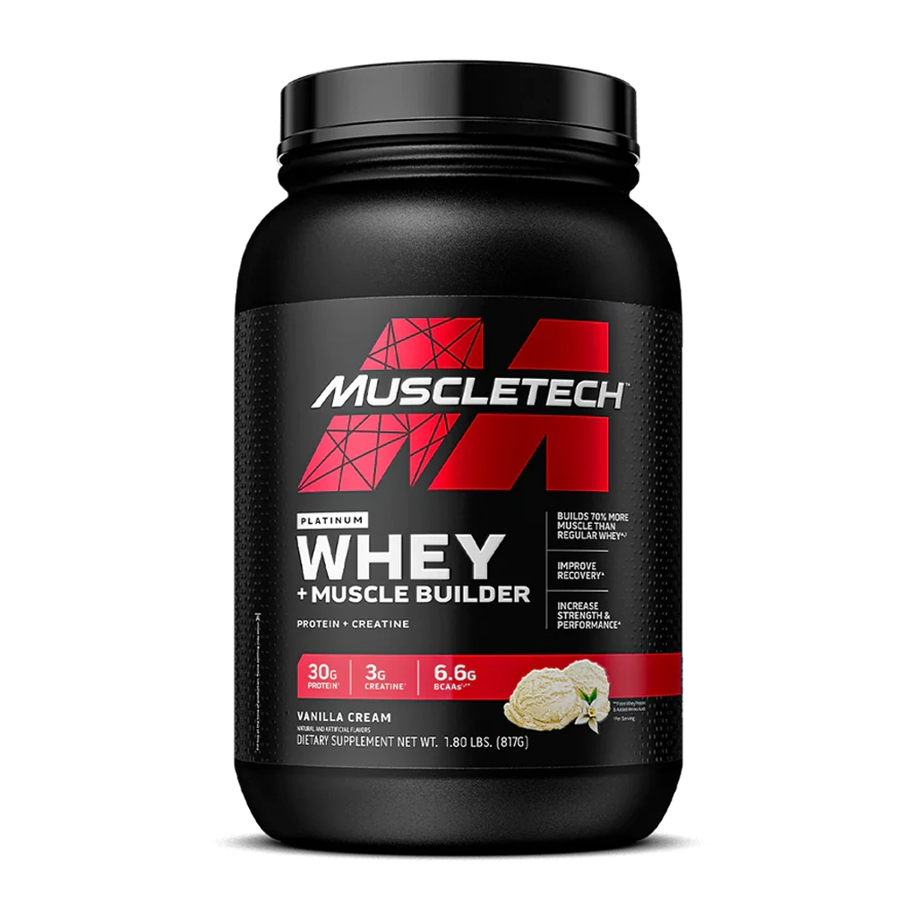 Muscletech Platinum Whey + Muscle Builder 1.8LBS