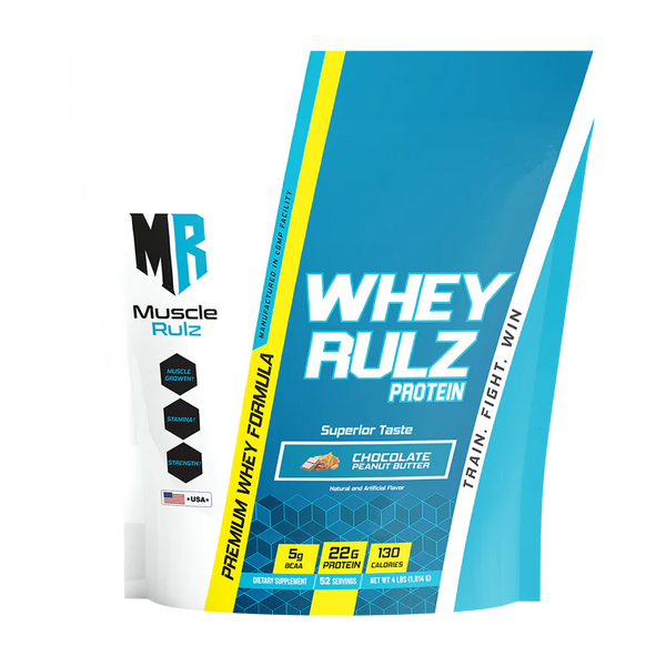 Muscle Rulz Whey Rulz Protein 4lbs Whey Protein Bag