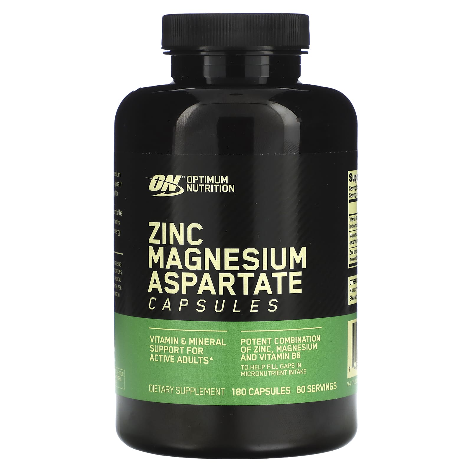 Optimum Nutrition ZMA (Zinc Magnesium Aspartate)