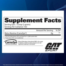 Gat Sport Essential Beta Alanine 200 grams Building Block of Carnosine