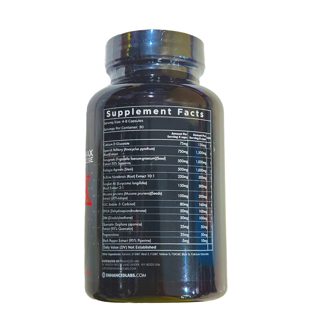 Enhanced Black Ox 120 Capsules Testosterone Booster