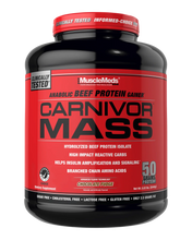 Musclemeds Carnivor Mass 6 lbs Beef Protein Mass Gainer