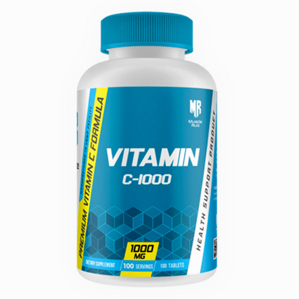 Muscle Rulz Vitamin C-1000 100 Tablets Premium Vitamin C Formula