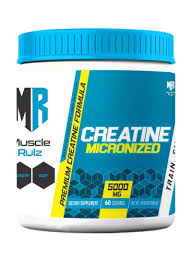 Muscle Rulz Creatine 5000mg 60 Servings Build Muscle