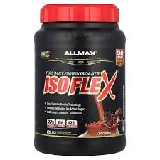 ALLMAX ISOFLEX 100% Pure Whey Protein Isolate Powder 2lbs