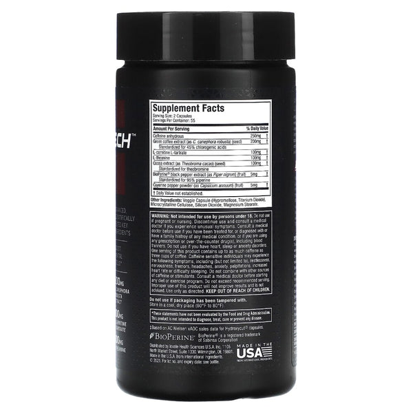 MuscleTech Hydroxycut Hardcore Elite 110 Capsules