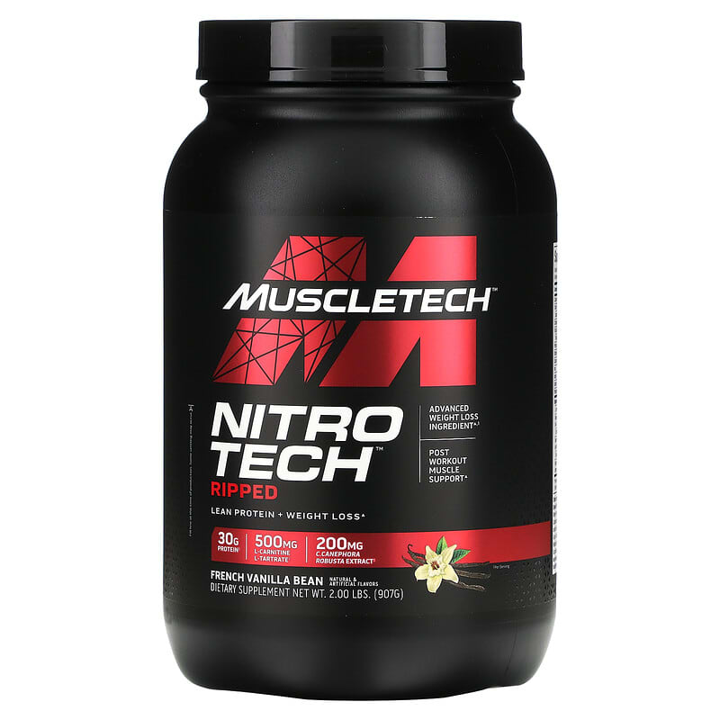 Muscletech Nitro-Tech Ripped Protein 4lb – JNK Nutrition