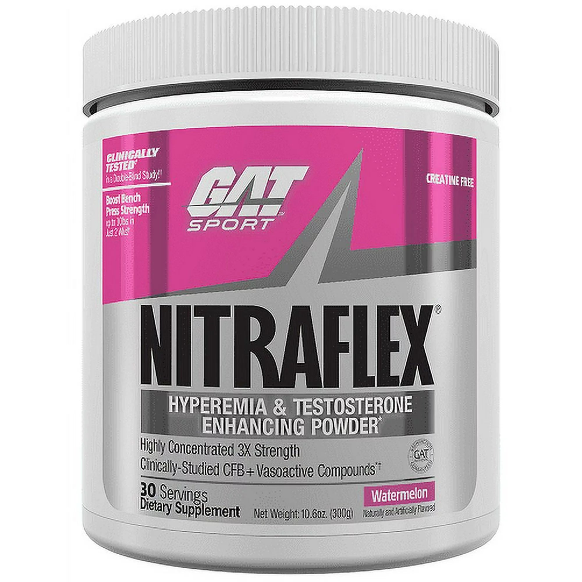 Gat Sport Nitraflex Original Pre-Workout 30 Servings Creatine Free