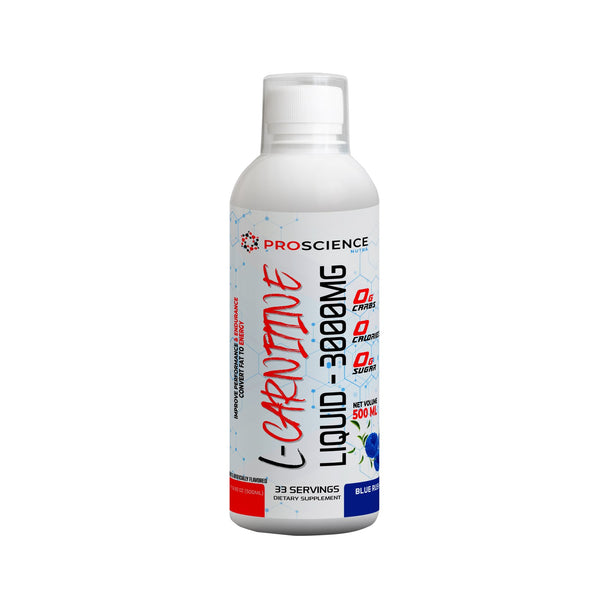 ProScience Nutra L-Carnitine Liquid 3000mg 500ml 33 Servings