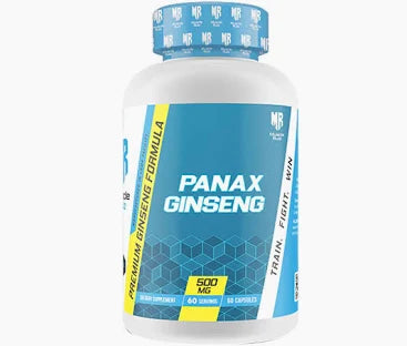 Muscle Rulz Panax Ginseng 500mg - 60 Capsules