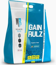 Muscle Rulz Gain Rulz 50 Gram Protein Advance Mass Gainer 16 lbs