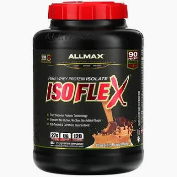 ALLMAX ISOFLEX 100% Pure Whey Protein Isolate Powder 5lbs