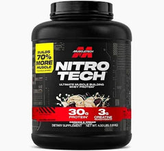 Muscletech Nitro-Tech Whey Protein 4 lbs Whey Protein with Creatine