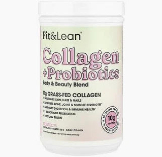 Fit&Lean Collagen+Probiotics Body & Beauty Blend Unflavored
