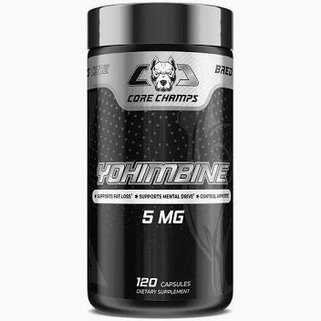Core Champs Yohimbine 5MG 120 Capsules
