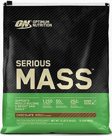 Optimum Nutrition Serious Mass 12 lbs Bag Weight Gainer