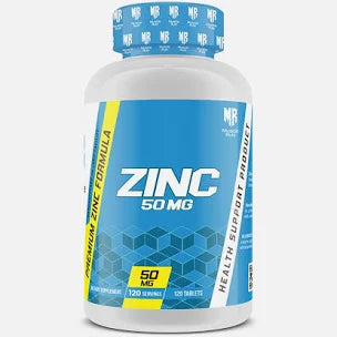Muscle Rulz ZINC 50MG 120 Tablets