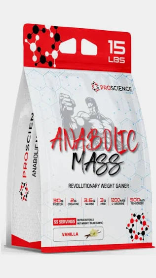 ProScience Nutra Anabolic Mass Revolutionary Weight Gainer 15 LBS