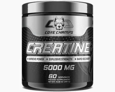 Core Champs Creatine Monohydrate 5000mg 60 Servings