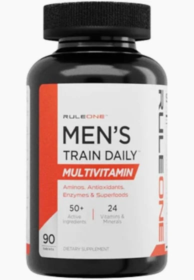 RuleOne R1 Men's Train Daily Multivitamin 90 Tablets