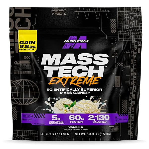 Muscletech Mass-Tech Extreme 2000 6 lbs Mass Gainer