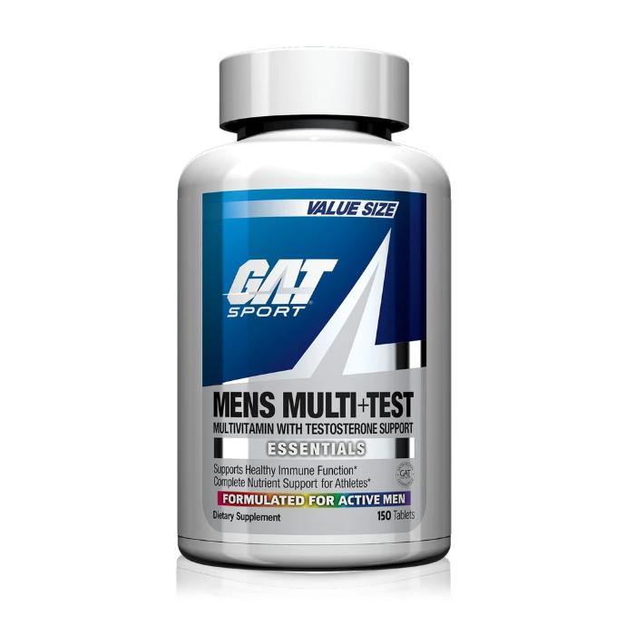Gat Sport Mens Multi+Test Multivitamin with Testosterone Booster 150 Tablets