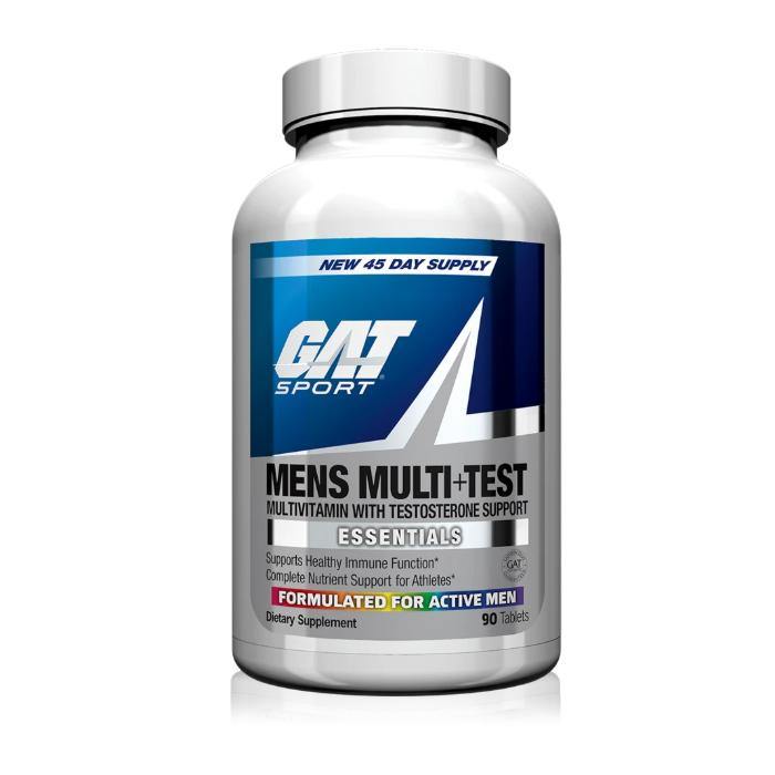 Gat Sport Mens Multi+Test Multivitamin with Testosterone Booster 90 Tablets