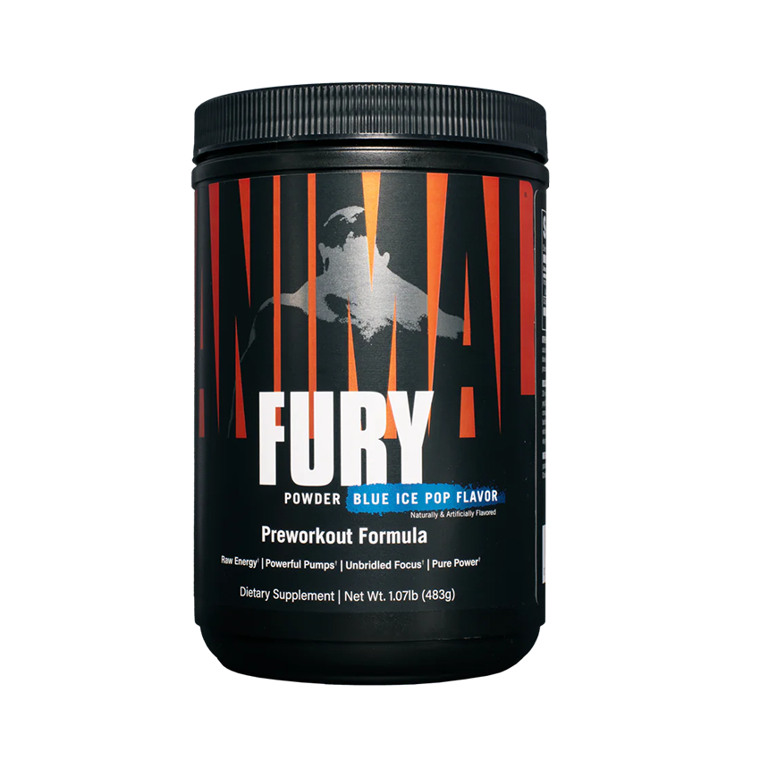 Animal Fury The Complete Pre-workout Stack By Universal Nutrition Blue Ice Pop