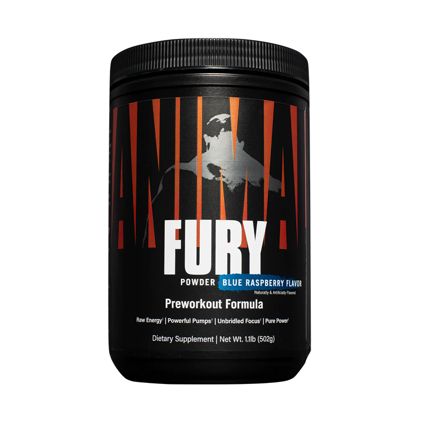 Animal Fury The Complete Pre-workout Stack By Universal Nutrition Blue Raspberry