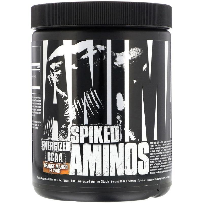 Animal Spiked Aminos 30 Servings The Energized Amino Stack By Universal Nutrition Orange Mango