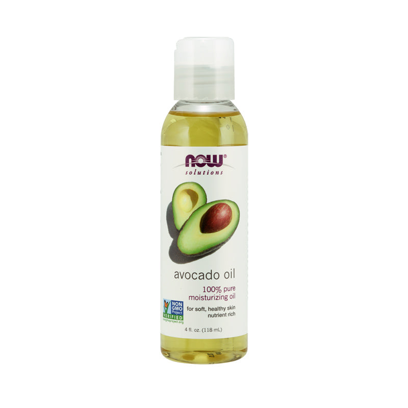 Now Avocado Oil 100% Pure Moisturizing Oil 4 Fl. Oz.