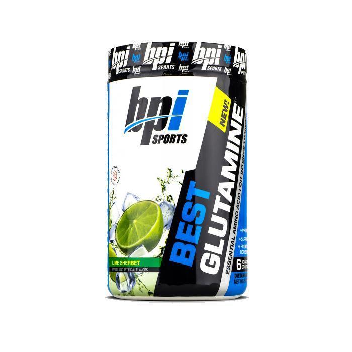 Bpi Sports Best Glutamine 50 Servings recovery formula Lime Sherbet