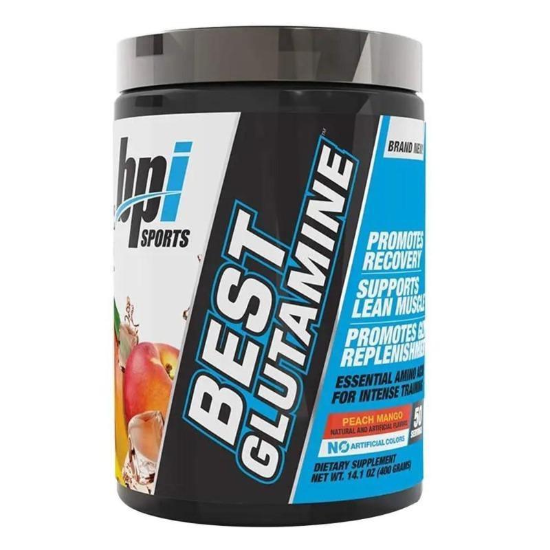 Bpi Sports Best Glutamine 50 Servings recovery formula Peach Mango