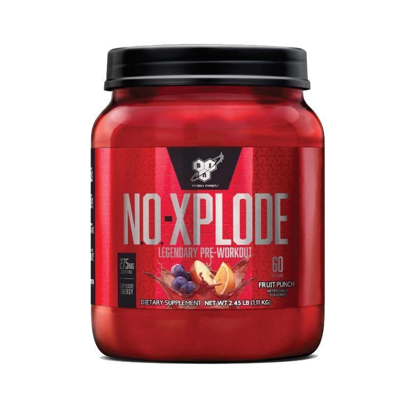 BSN N.O.-Xplode complete pre-workout formula fruit punch