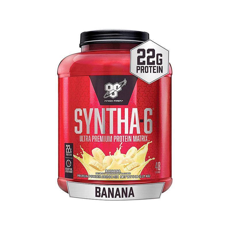 BSN Syntha 6 ultra-premium protein powder 5lbs banana