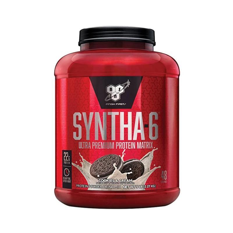 BSN Syntha 6 ultra-premium protein powder 5lbs cookies & cream