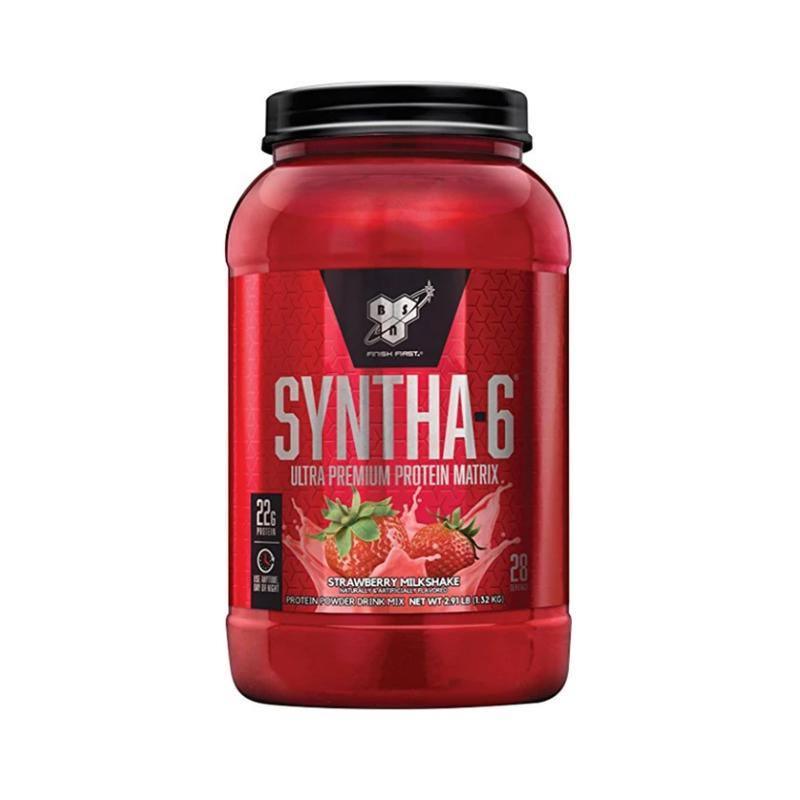 BSN Syntha 6 ultra-premium protein powder 2.91lbs strawberry