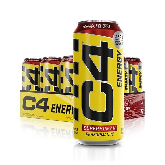Cellucor C4 Energy Carbonated Ready To Drink Midnight Cherry