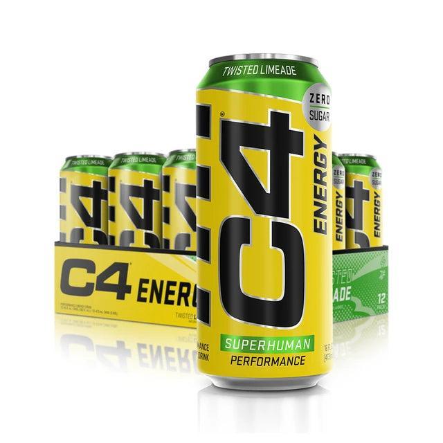 Cellucor C4 Energy Carbonated Ready To Drink Twisted Limeade