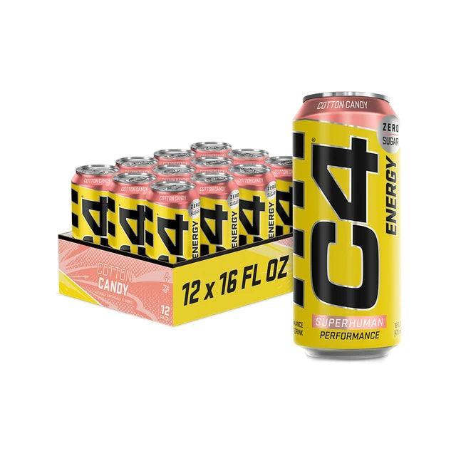 Cellucor C4 Energy Carbonated Ready To Drink Cotton Candy