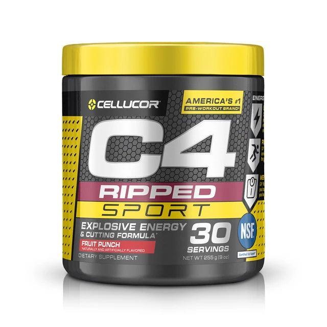 Cellucor C4 Sport Ripped Pre-Workout 30 Servings Fruit Punch