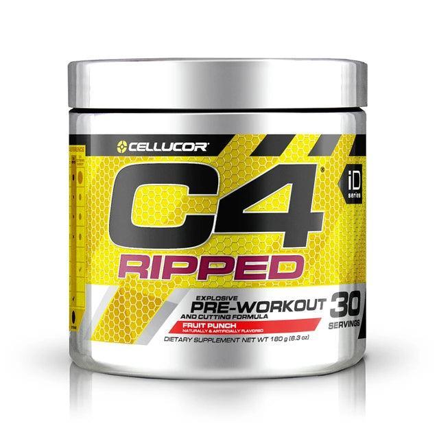 Cellucor C4 Ripped Pre-Workout 30 Servings Tropical Punch