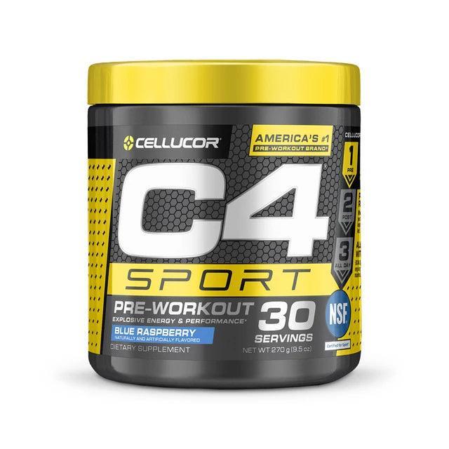 Cellucor C4 Sport Pre-Workout 30 Servings Blue Raspberry