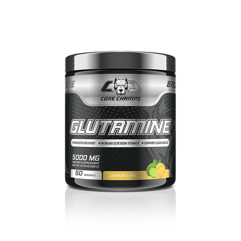 Core Champs Glutamine muscle recovery 30 servings Lemon lime
