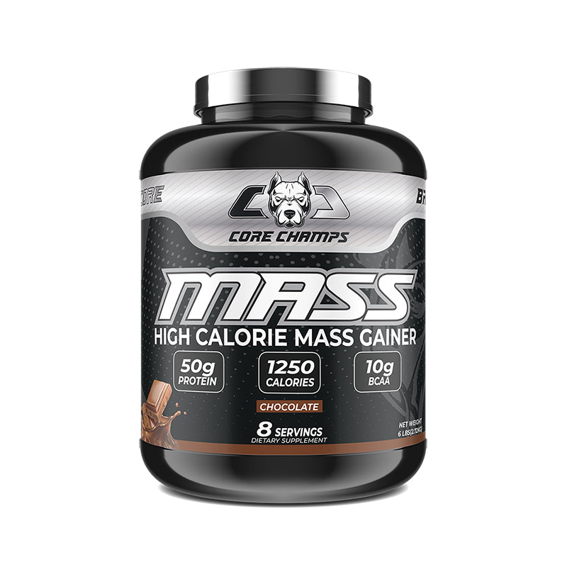 Core Champs MASS High-Calorie Mass Gainer 6lbs Chocolate