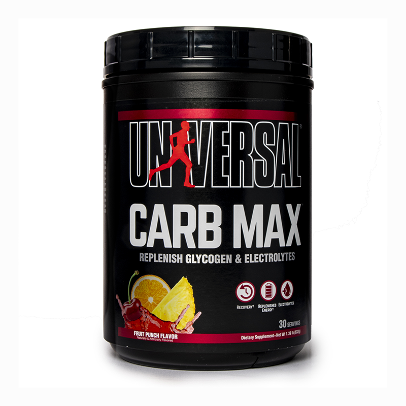 Universal Nutrition Carb Max 30 Servings Quad Carb Blend Fruit Punch