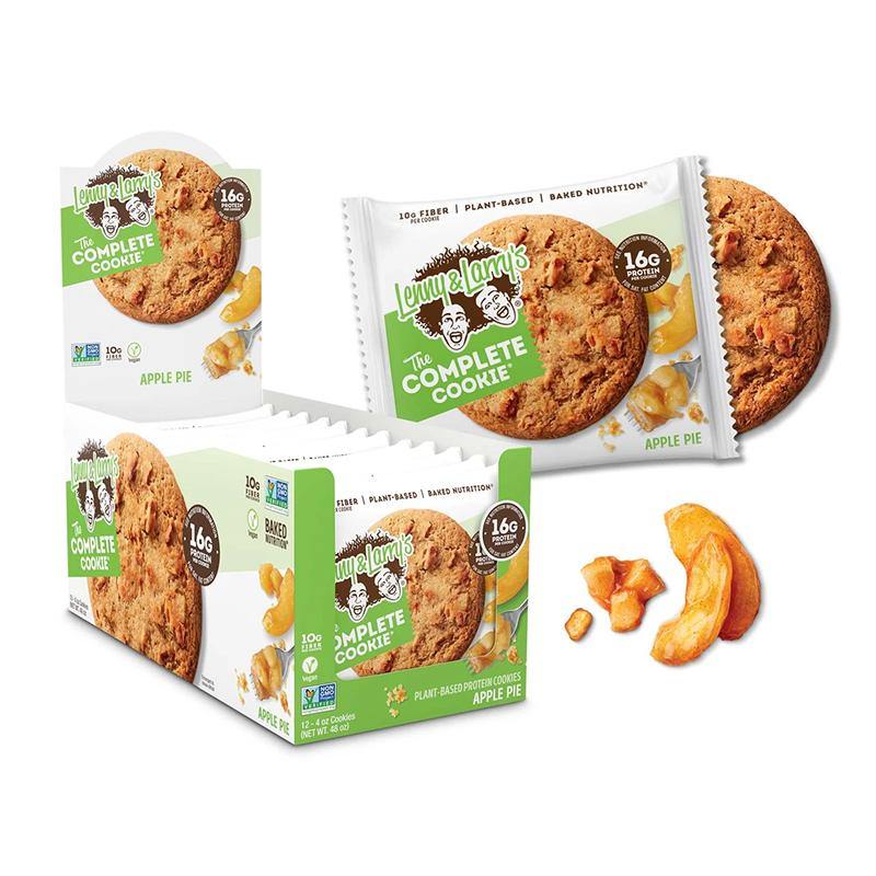 Lenny & Larry's The Complete Cookies- Box of 12 Cookies Apple Pie