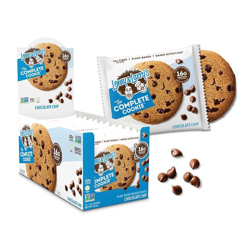 Lenny & Larry's The Complete Cookies- Box of 12 Cookies Chocolate Chip