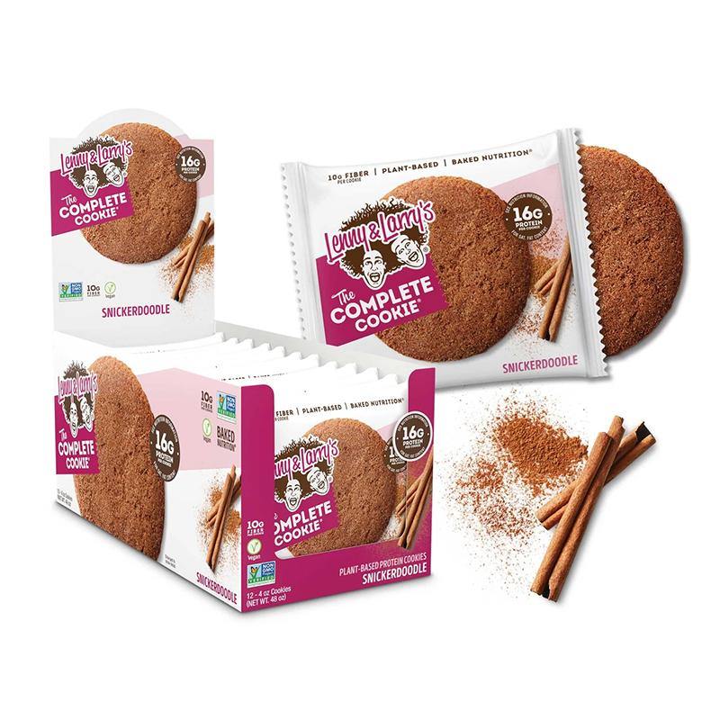 Lenny & Larry's The Complete Cookies- Box of 12 Cookies Snicker Doodle